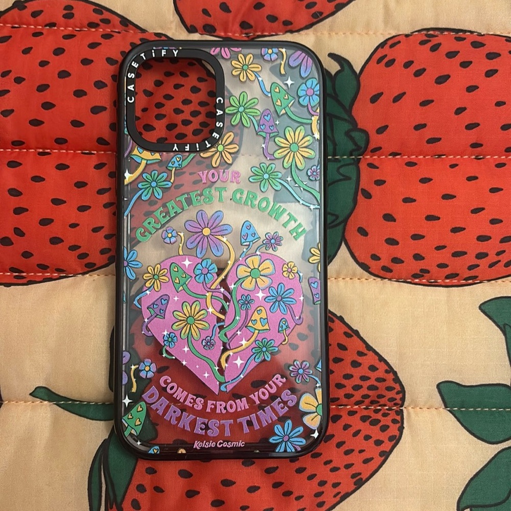 Kelsie Cosmic Casetify case- iPhone 12/12 Pro